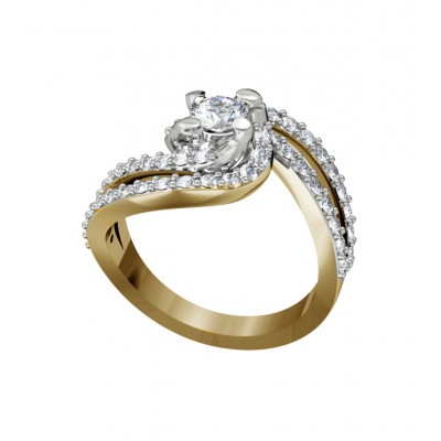 Diamond Solitaire Engagement Ring